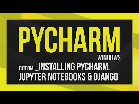 How to Install Pycharm on Windows and Start a New Django Project