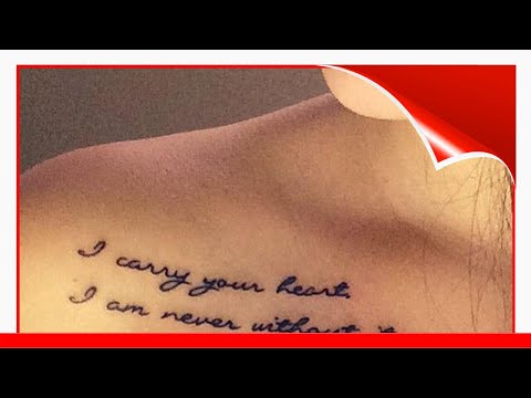 Video: Vilken Tatuering Som Ska Injiceras Till Minne Av En älskad