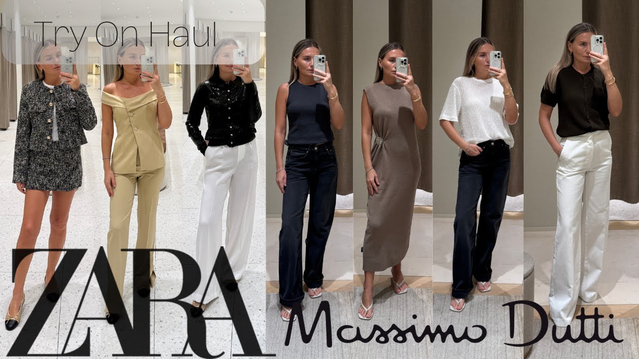 Latest ZARA and Massimo DUTTI ** | TRY On HAUL | ** - YouTube Latest ZARA and Massimo DUTTI ** | TRY On HAUL | ** - YouTube