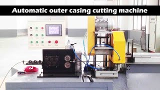 Automatic outer casing cutting machine