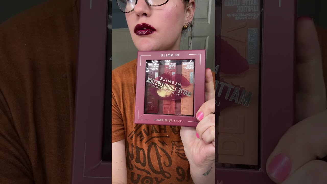 Affordable 3-pack liquid lipstick 