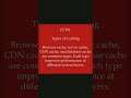 What is Caching? #caching  #artificialintelligence #webdevelopment #softwareengineering