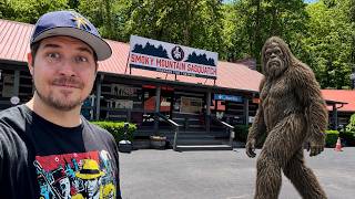 Taking the MOST Scenic Road in the Smoky Mountains to the NEW Bigfoot Attraction - Sasquatch Store!