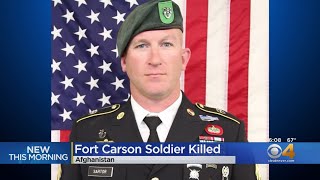 Fort Carson Soldier Killed In Afghanistan