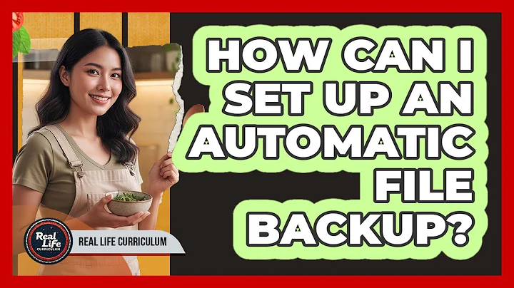 How Can I Set Up An Automatic File Backup?