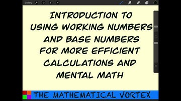 Mental Math Part 1: Introduction