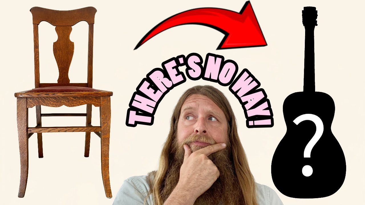 Turn A CHAIR into A GUITAR?