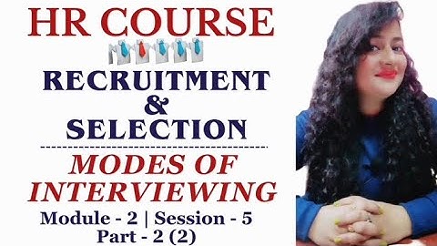 Interviewing | Recruitment & Selection | HR Course #interviewing #hrcourse #hr #readytogetupdate