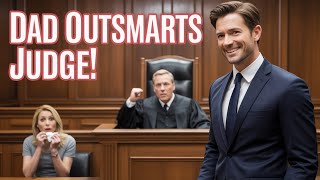 When the judge tried to side with the ex-wife, Dad flipped the script—shocking everyone in court!