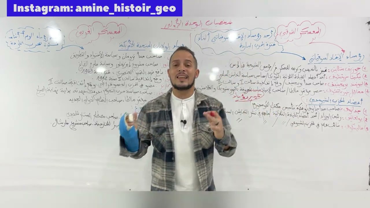 شخصيات الحرب الباردة المتكررة في البكالوريا في عشر دقائق 💪💪🔥