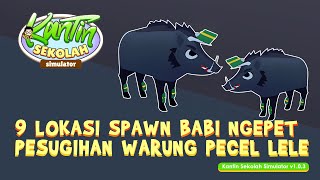 9 LOKASI SPAWN BABI NGEPET DI GAME KANTIN SEKOLAH SIMULATOR V1.0.3 INDONESIA screenshot 5