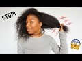How To: STOP Hair Breakage//Hair Loss IMMEDIATELY | Natural Hair