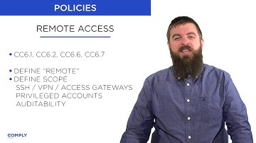 Remote Access - Lesson 5 - SOC 2 Policies
