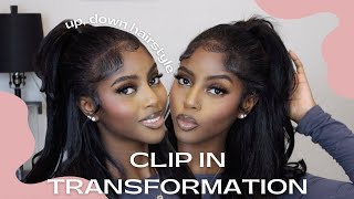 INSTALL MY CLIPS INS WITH ME! SOO EFFORTLESS! | CURLSQUEEN