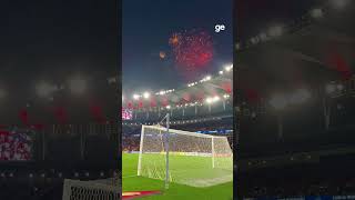 🔴⚫️🏟️ A FESTA DA TORCIDA RUBRO-NEGRA NO MARACANÃ PARA FLAMENGO X ESTUDIANTES | #shorts | ge.globo
