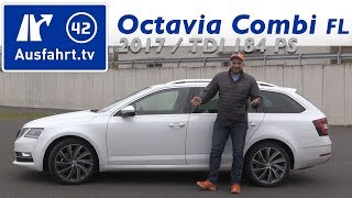 2017 Skoda Octavia Combi 2.0 TDI 184 PS L&K 4x4 - Fahrbericht der Probefahrt, Test, Review