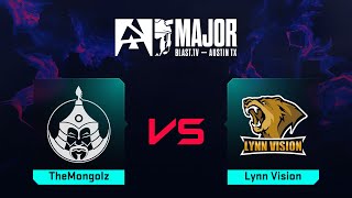 : TheMongolz  Lynn Vision |  1 | BLAST.tv Austin Major 2025