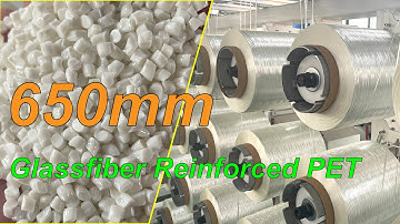 PET/GF UD Tape - CFRT Thermoplastic Prepreg Manufacturing Process