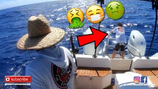 Seasick Bottom Fishing Rota for Queen Snapper (ONAGA) | Catch Clean Cook {Shut up \& Fish GUAM}