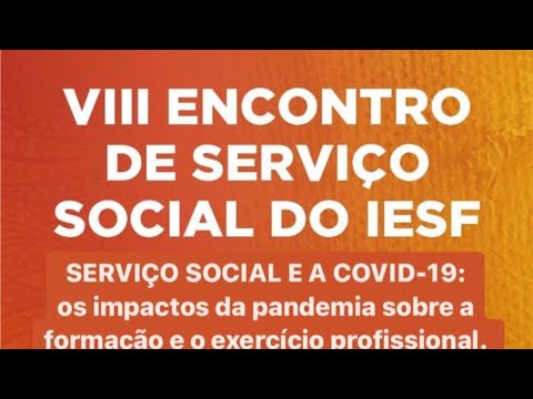 Live - VIII Encontro de Serviço Social do IESF