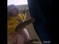 Playful baby monkey, and the events of going to the game city