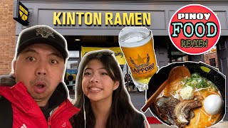 FOOD REVIEW KINTON RAMEN DOWNTOWN TORONTO || BUHAY CANADA Kinton Ramen