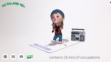 Octaland 4D+ Augmented Reality Flashcards in 30 Sec   Octagon Studio 1