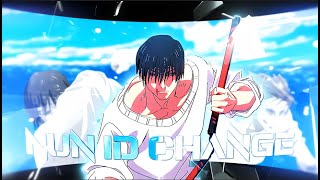 "Toji Zenin" || Nun Id Change || JJK S2 ◂ 𝙰𝙼𝚅 ∫ 𝙴𝙳𝙸𝚃 ┆▸ 4K