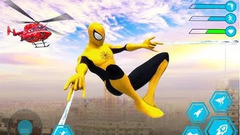 Amazing Spider Rope Hero Man Ep-2 | City Rescue Miami City Gangster Android GamePlay | By Game Crazy