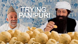 Tribespeople Try Panipuri Indian food for the first time | WMW