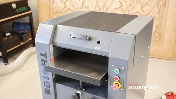 iTECH TH410S Thickness Planer with spiral cutter block - Scott + Sargeant