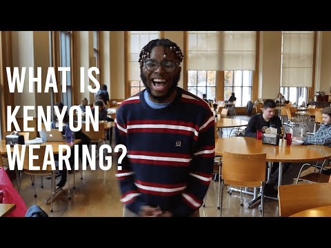 What is Kenyon Wearing?