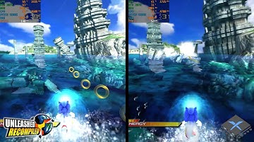 Jungle Joyride Act 1 (Day) - Sonic Unleashed PC Recompiled vs. Xenia Canary (Max Settings 1440p)