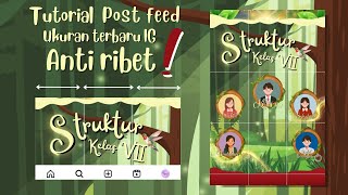cara potong feed ig tebaru   cara upload, Anti ribet pokoknya!🫵🏻🧚🏻‍♂️#canva #2025 #tutorial