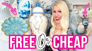*FREE Or CHEAP* DIY HOME DECOR! PRICEY LOOKS, LOW COST!