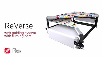 Re SpA - ReVerse web guiding with turning bars