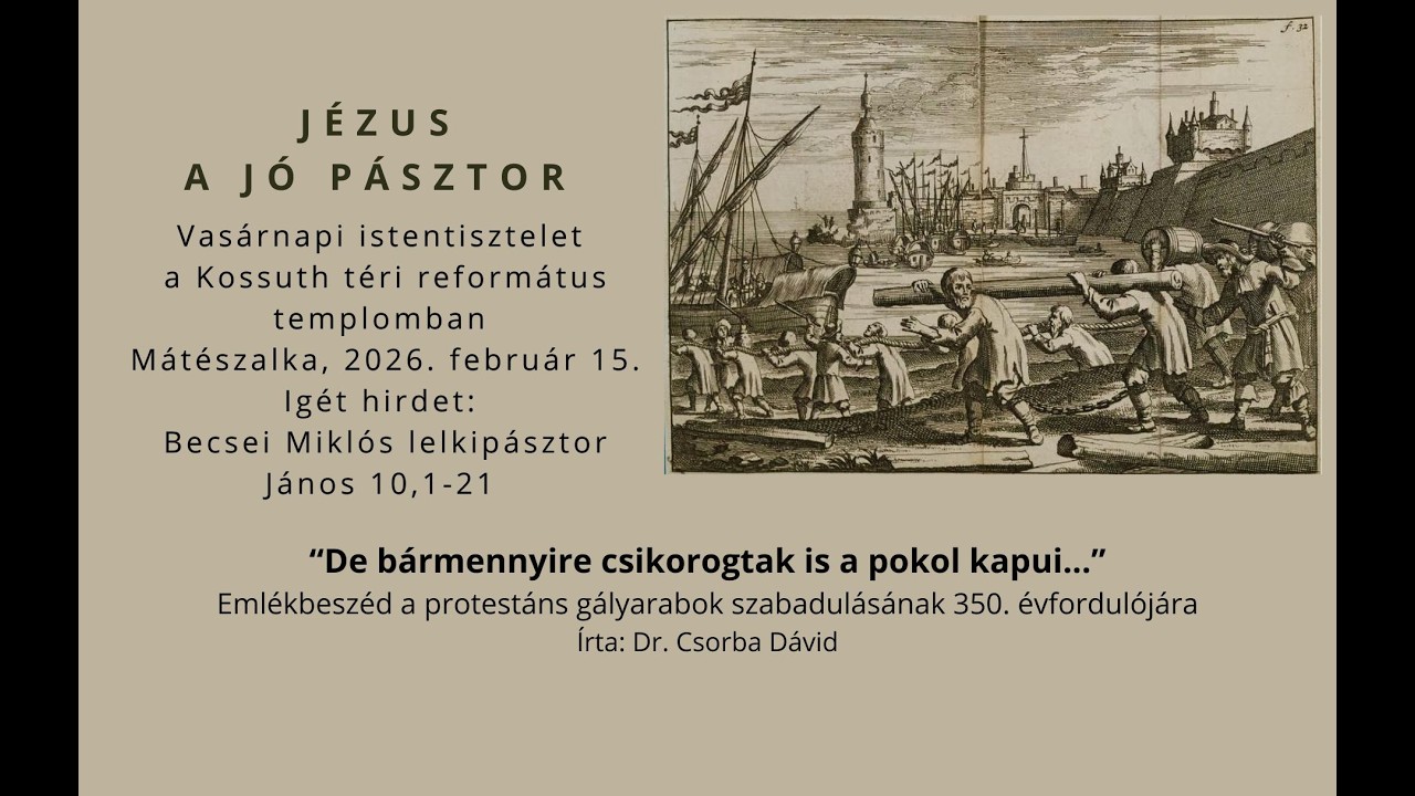 Becsei Miklós: Jézus a jó pásztor 2026.02.15.