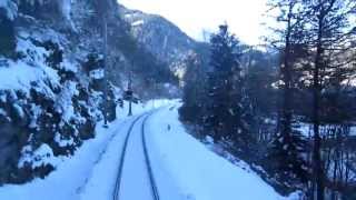 Trenes suizos / Swiss trains - Part 3 Bernina Express 2013 Chur to Tirano winter snow
