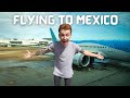 FLYING TO MEXICO FROM THE UK (London to Cancun flight vlog)