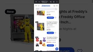JAZWARES FNAF BIG RESTOCK ON WEBSITE #fnaf #jazwares #restock #news #shorts