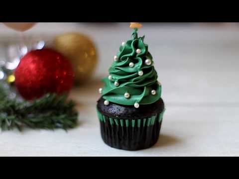 Video: Hoe Dundee-kerstcupcake Te Maken