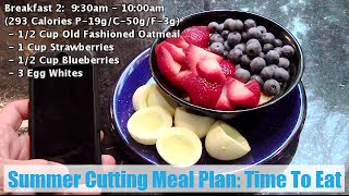 Summer Cutting Meal Plan: Time To Eat