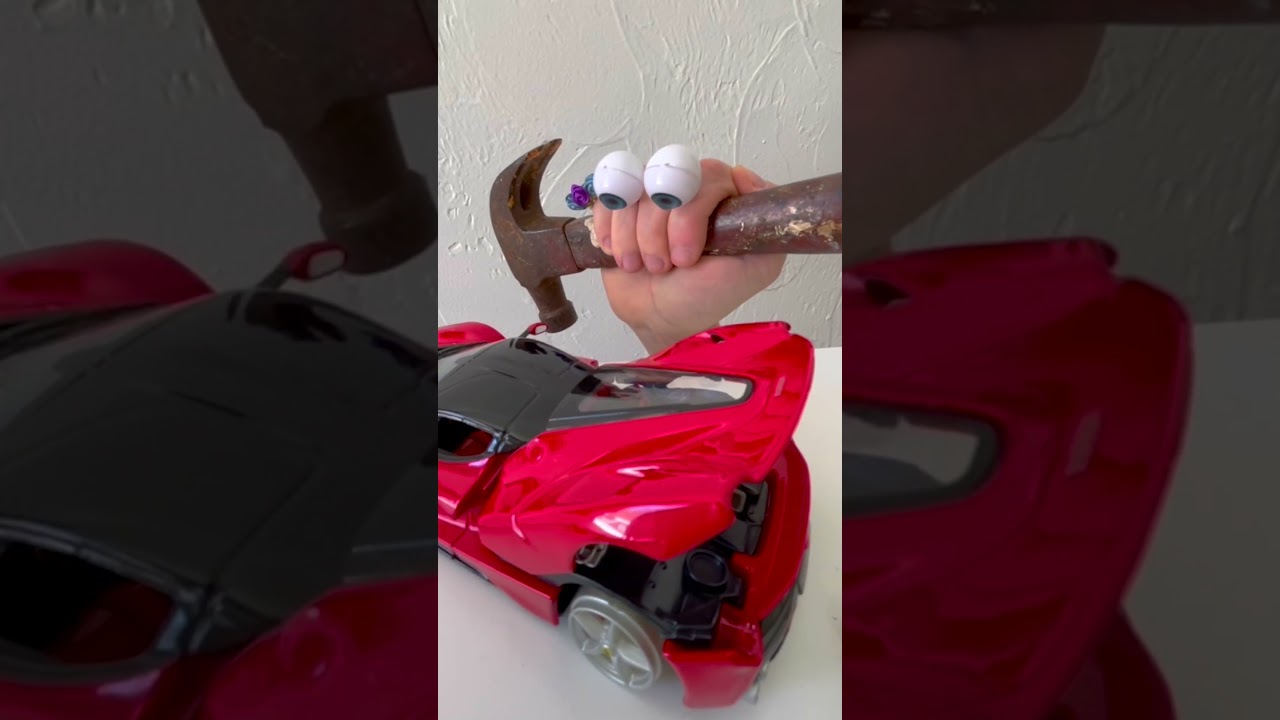 Uma Destroys Oobi's Car