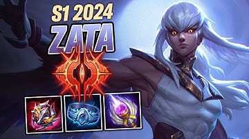 Zata S3 2024 - Trang Bị, Bảng Ngọc, Phù Hiệu, Combo Và Cách Chơi Zata Mạnh Nhất