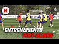 Entrenamiento dominical del Real Madrid tras el alirón &#39;en diferido&#39;I MARCA