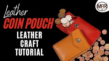 Leather Coin Pouch FREE Pattern