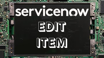 How to Edit a Catalog Item in Servicenow 2024 - Washington DC - Next Experience - Polaris