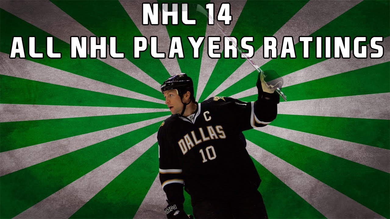 NHL 14: All NHL Player Ratings