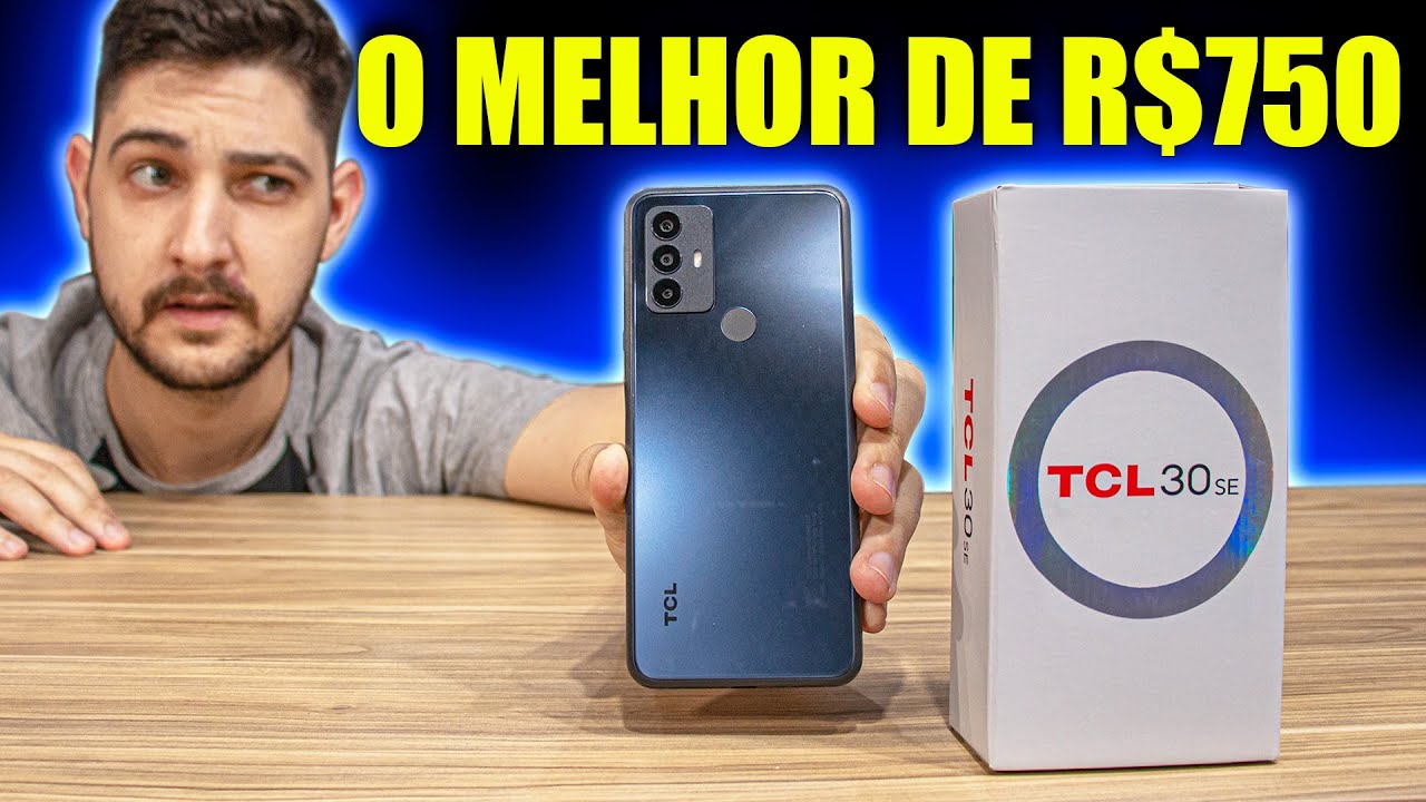 EU ACHEI UM CELULAR ÓTIMO POR 750 REAIS, TCL 30 SE