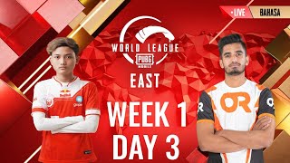 [BAHASA] W1D3 - PMWL EAST - Super Weekend | PUBG MOBILE World League Season Zero (2020)